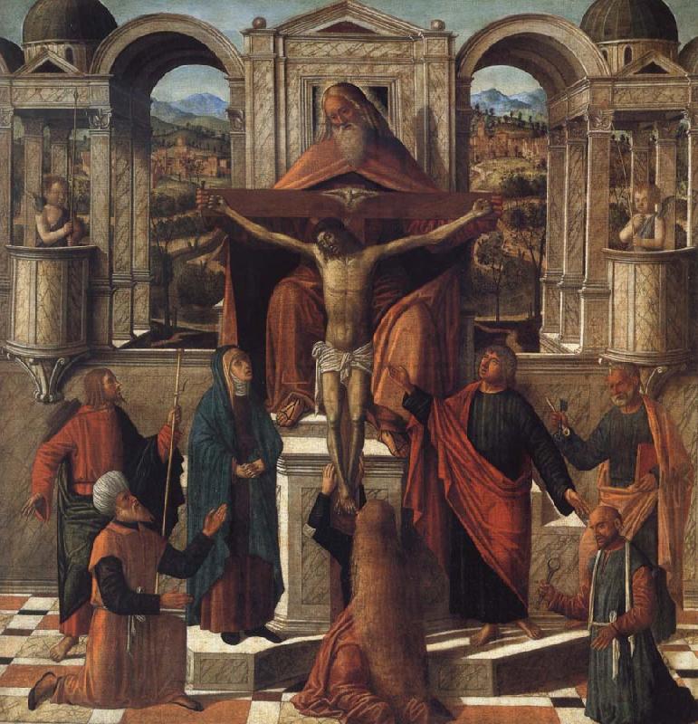 Giovanni Mansueti Symbolic Representaton of the Crucifixion oil painting image